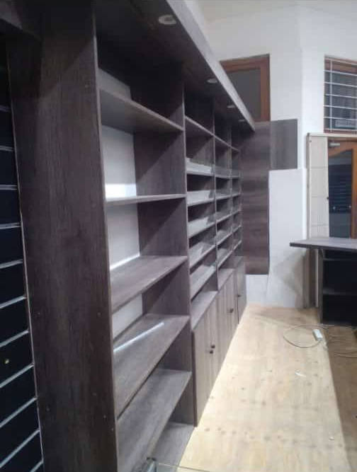 office storage and shelving units. Bookshelves